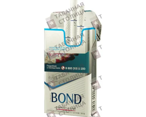 Сигареты Bond Street Compact Premium Silver Сигареты Bond Street Compact Premium Silver